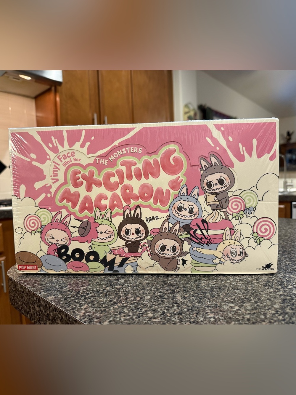 Pop Mart The Monsters Exciting Macaron Vinyl Face Sealed
Case - 6 Blind Boxes